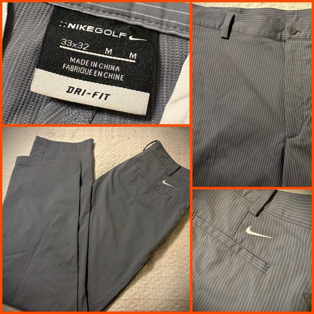Nike Golf Gray Dri-Fit Pants